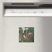 Niedlich Sloth Magnet (In Situ (Geschirrspüler))