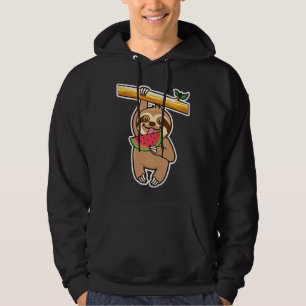 Niedlich Sloth Melon Hoodie