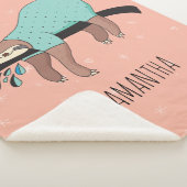 Niedlich Sloth Sherpadecke (3/4)