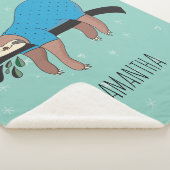Niedlich Sloth Sherpadecke (3/4)