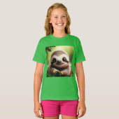 Niedlich Sloth T Shirt - Süße Tier Shirts (Vorne ganz)
