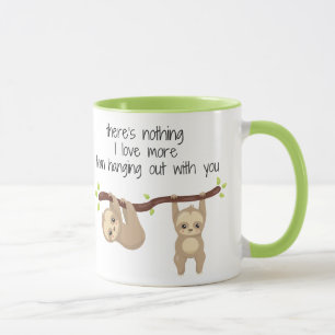Niedlich Sloth Tasse
