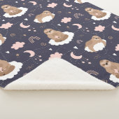Niedlich Sloths Sherpa Blanket Sherpadecke (3/4)