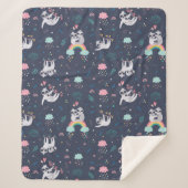 Niedlich Sloths Sherpa Blanket Sherpadecke (Vorderseite)