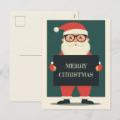 Niedlich Smilch Weihnachten mit einer Herznachrich (Vorne/Hinten)
