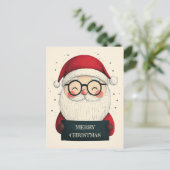 Niedlich Smilch Weihnachten mit einer Herznachrich (Stehend Vorderseite)