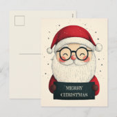 Niedlich Smilch Weihnachten mit einer Herznachrich (Vorne/Hinten)
