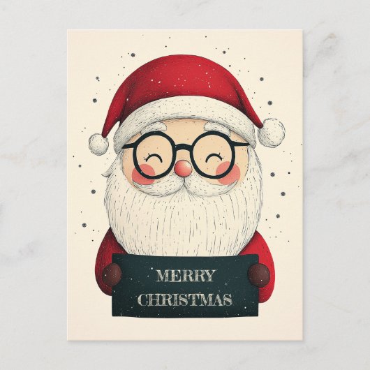 Niedlich Smilch Weihnachten mit einer Herznachrich (Vorderseite)