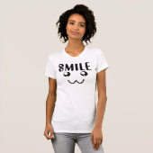 "Niedlich Smile"-LogoT-Shirt T-Shirt (Vorne ganz)