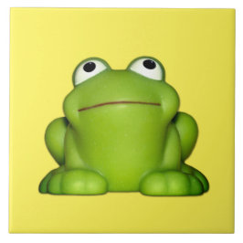 Niedlich Smiley Frog Fliese