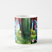 Niedlich Smiling Blue Kitten-55665 Kaffeetasse (Mittel)