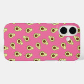 Niedlich Smiling Kawaii Avocado Pattern Case-Mate iPhone Hülle (Rückseite (Horizontal))