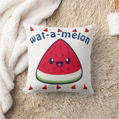 Niedlich Smiling Kawaii Watermelon Kissen (Decke)