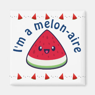 Niedlich Smiling Kawaii Watermelon Magnet