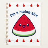 Niedlich Smiling Kawaii Watermelon Planer (Vorderseite)