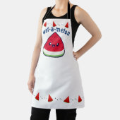 Niedlich Smiling Kawaii Watermelon Schürze (InSitu)