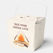 Niedlich S'more Campfire Camping Medium Ausstieg Geschenkschachtel (Vorderseite)