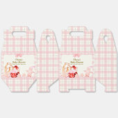 Niedlich Smore Milk Cookie Gingham Winter Baby Dus Geschenkschachtel (Ungeklappt)