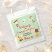 Niedlich S'mores Campout Geburtstagsparty Geschenktütchen (Ausgeschnitten)