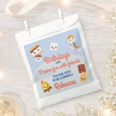 Niedlich S'mores Campout Geburtstagsparty Geschenktütchen (Ausgeschnitten)