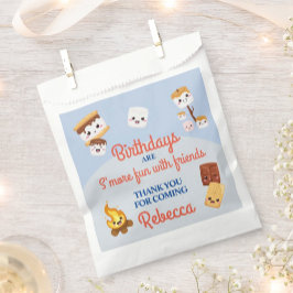 Niedlich S'mores Campout Geburtstagsparty Geschenktütchen