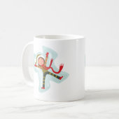 Niedlich Snow Angel Girl Kaffeetasse (Vorderseite Links)
