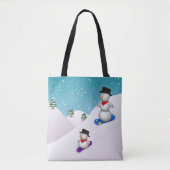Niedlich Snowboarden Tasche (Vorderseite)