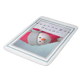 Niedlich Snowman Badematte (Schrägansicht)