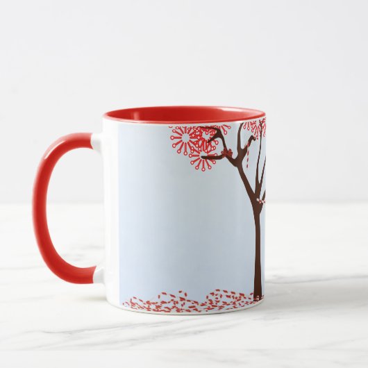 Niedlich Snowman Candy Cane Tree Tasse (Links)