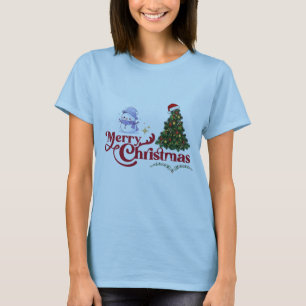 Niedlich Snowman & Christmas Tree "Frohe Weihnacht T-Shirt