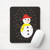 Niedlich Snowman Custom Mousepad (Mit Mouse)