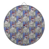 Niedlich Snowman Dartscheibe (vorne)