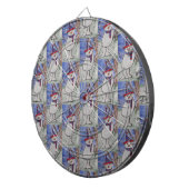 Niedlich Snowman Dartscheibe (Vorderseite rechts)