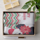Niedlich Snowman Designed Seidenpapier (Geschenk)