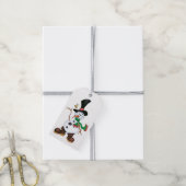 Niedlich Snowman Geschenkanhänger (Mit Garn)