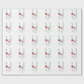 Niedlich Snowman Geschenkpapier (Flach)
