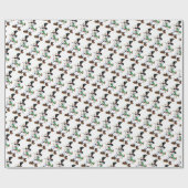 Niedlich Snowman Geschenkpapier (Flach)
