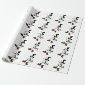 Niedlich Snowman Geschenkpapier (Ungerollt)