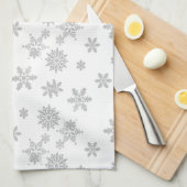 Niedlich Snowman Geschirrtuch (Viertel Falte)