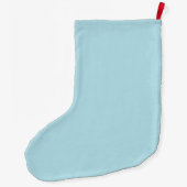 Niedlich Snowman Grosser Weihnachtsmann Strumpf Großer Weihnachtsstrumpf (Rückseite)