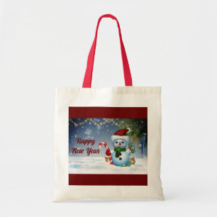 Niedlich Snowman Holiday Tote Bag Tragetasche