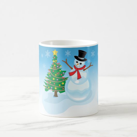 Niedlich Snowman Kaffeetasse (Mittel)