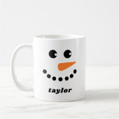 Niedlich Snowman Kids Weihnachten Kaffeetasse (Links)
