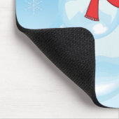 Niedlich Snowman Mousepad (Ecke)