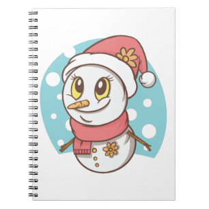 Niedlich Snowman Notizblock