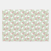 Niedlich Snowman Pattern  Geschenkpapier Set (Vorderseite 2)