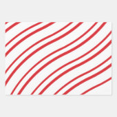 Niedlich Snowman Pink Christmas Mix Geschenkpapier Set (Vorderseite)