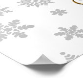 Niedlich Snowman Poster (Ecke)