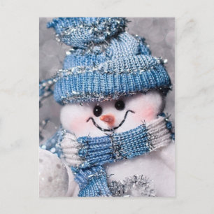 niedlich Snowman Postkarte