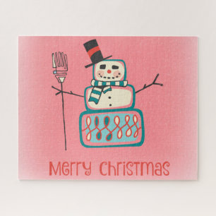 Niedlich Snowman Puzzle
